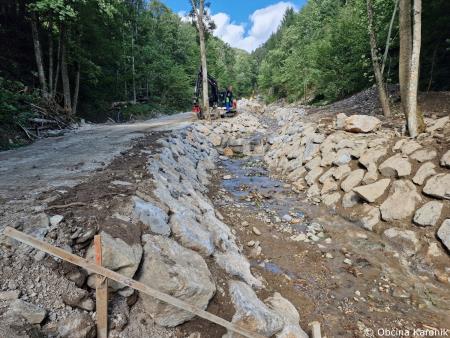 Sanacijska obnova vodotokov in hudournikov po poplavah (3)
